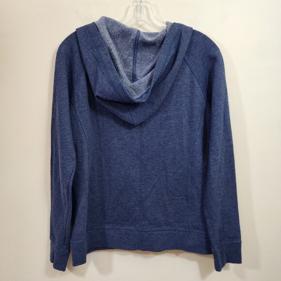 Old Ranch organic full zip front hooded sweatshirt jacket woman's size small - Picture 6 of 8